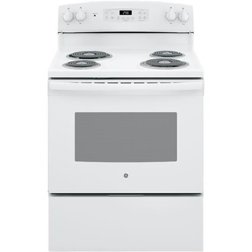 GE Appliances JB256DMWW 30" FreeStanding Electric Range Furniture